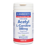 Lamberts Acetyl L-Carnitine 500mg 60 κάψουλες