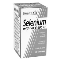 Health Aid Selenium 100μg With Vitamin E 400iu 30 κάψουλες
