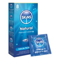 Skins Natural Condoms 8 τεμάχια
