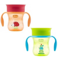 Chicco Perfect Cup Πορτοκαλί ή Λαχανί 12m+ 200ml
