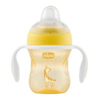Chicco Transition Cup 4m+ Yellow Giraffe 200ml