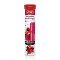 Lanes Vitamin C 500mg Plus Energy Με Γεύση Κεράσι 20 αναβράζουσες ταμπλέτες