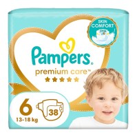 Pampers Premium Care No. 6 (13kg-18kg) 38 τεμάχια