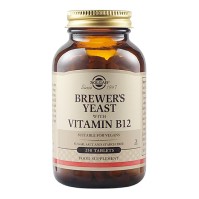Solgar Brewers Yeast with Vitamin B12 250 ταμπλέτες