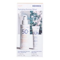 Korres Yoghurt Sunscreen Spray Emulsion Face and Body SPF50 150ml & Yoghurt Cooling After-Sun Gel 50ml