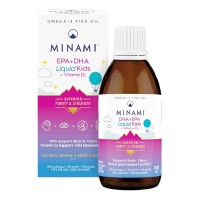 Minami EPA and DHA Liquid Kids γεύση Μούρα και Πορτοκάλι 100ml