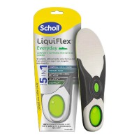 Scholl LiquiFlex Everyday Ανατομικοί Πάτοι Μέγεθος 42-47 Large 1 ζευγάρι