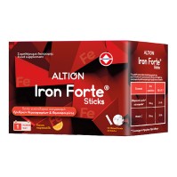 Altion Iron Forte Sticks γεύση Πορτοκάλι 30 φακελίσκοι