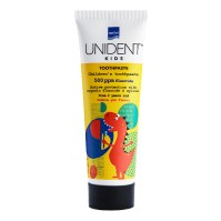 Intermed Unident Kids Toothpaste 500ppm γεύση Τσιχλόφουσκα 50ml