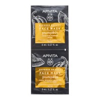 Apivita Express Beauty Detox Face Mask Pumpkin 2x8ml