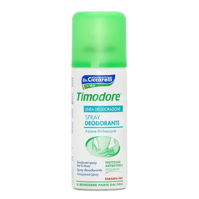 Dottor Ciccarelli Timodore Deodorant Foot Spray 150ml