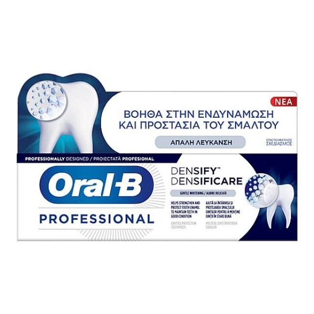 Oral-B Οδοντόκρεμα Pro Densify Gentle Whitening 65ml