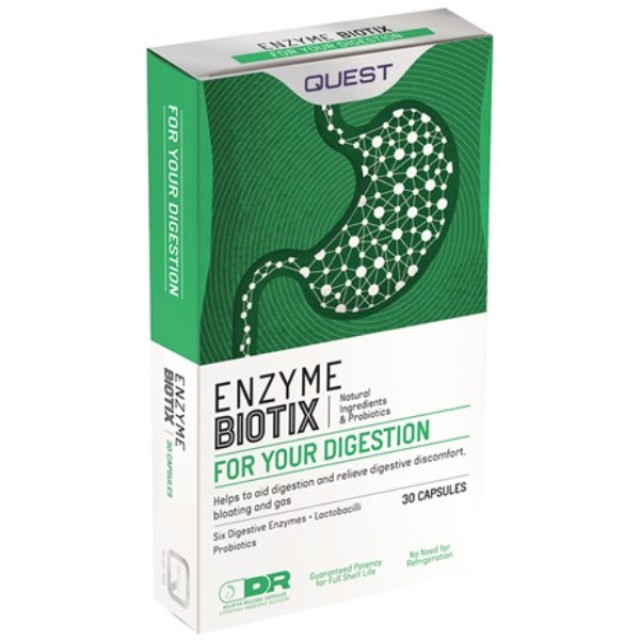 Quest Enzyme Biotix 30 capsules