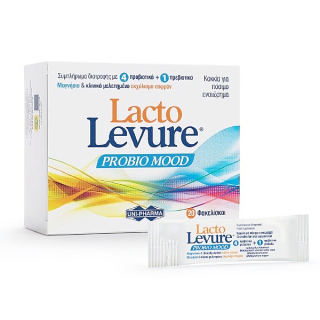 Uni-Pharma Lacto Levure Probio Mood 20 φακελίσκοι