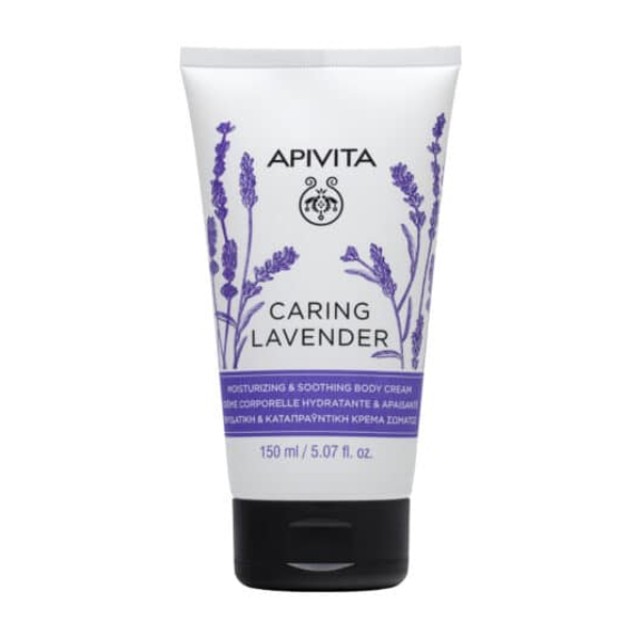 Apivita Caring Lavender Moisturizing & Soothing Body Cream 150ml