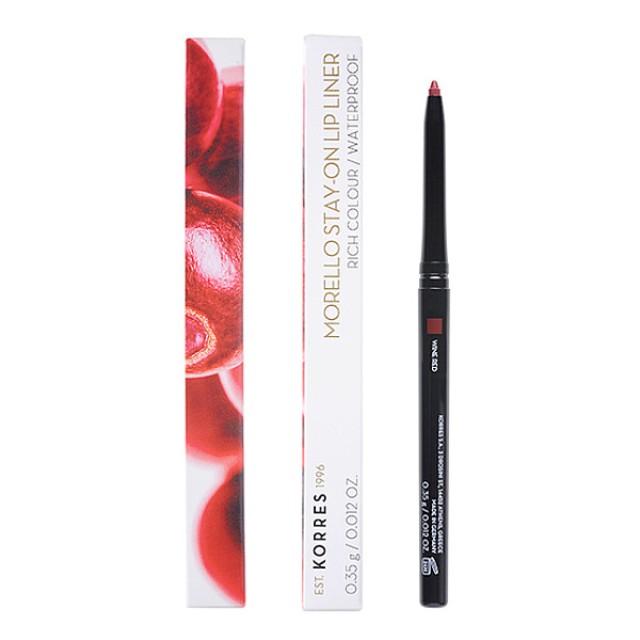 Korres Morello Stay-On Lip Pencil 03 Wine Red 0.35g