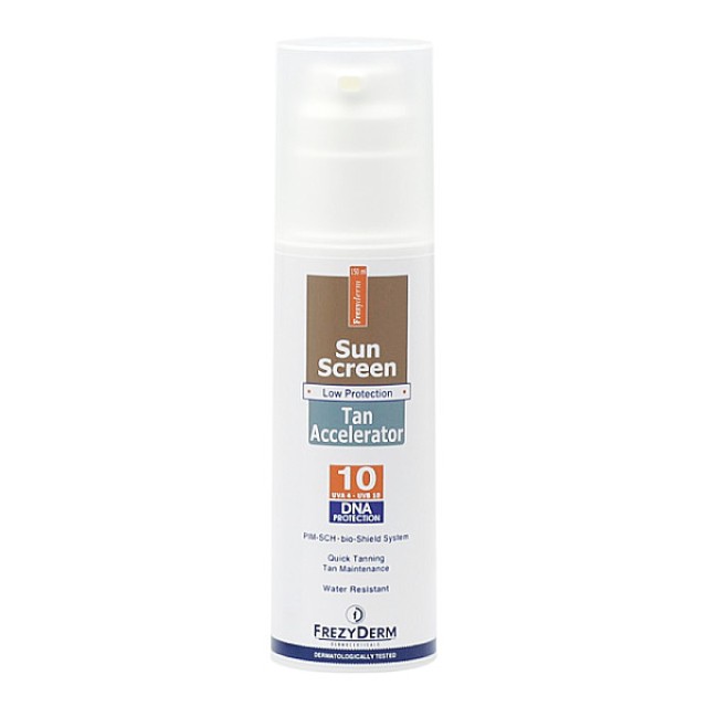 Frezyderm Sun Screen Tan Accelerator SPF10 150ml