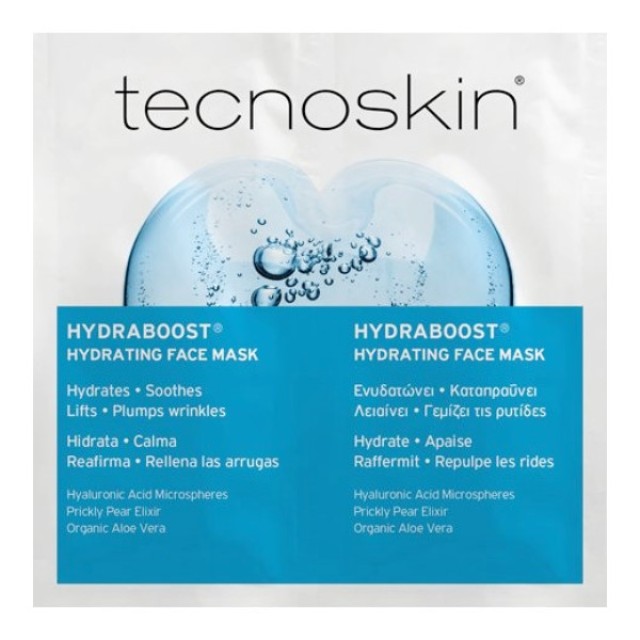 Tecnoskin Hydraboost Hydrating Face Mask 2x6ml