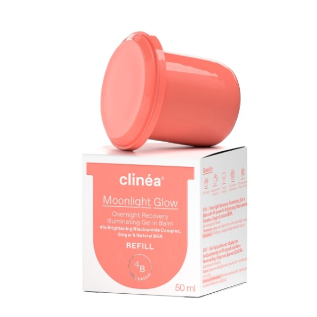 Clinea Moonlight Glow Gel Brightening & Revitalizing Night Cream Refill 50ml