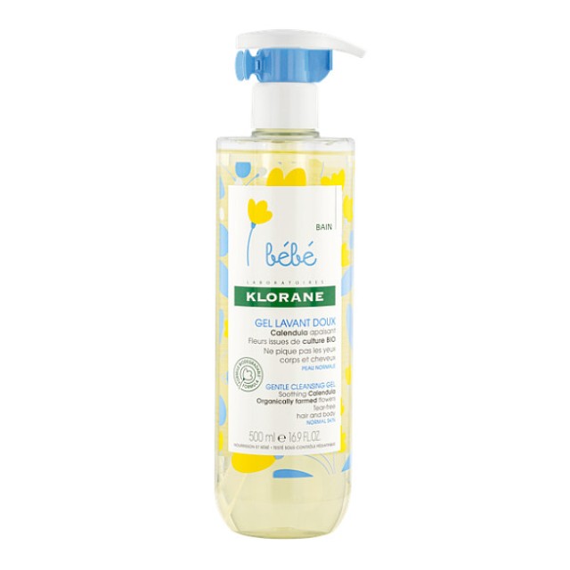 Klorane Bebe Gentle Cleansing Gel 500ml
