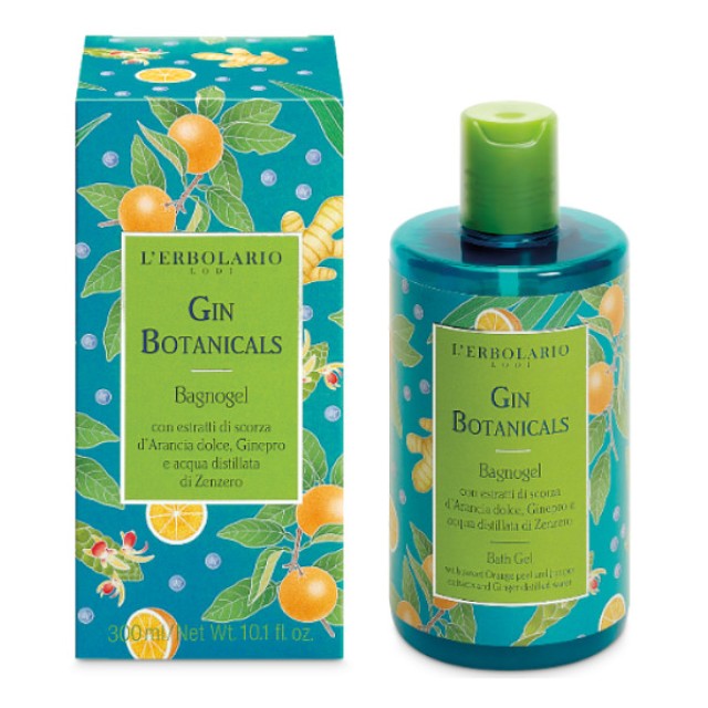 L'Erbolario Gin Botanicals Bath Gel 300ml
