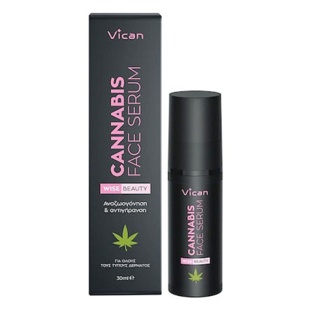 Vican Wise Beauty Cannabis Face Serum 30ml