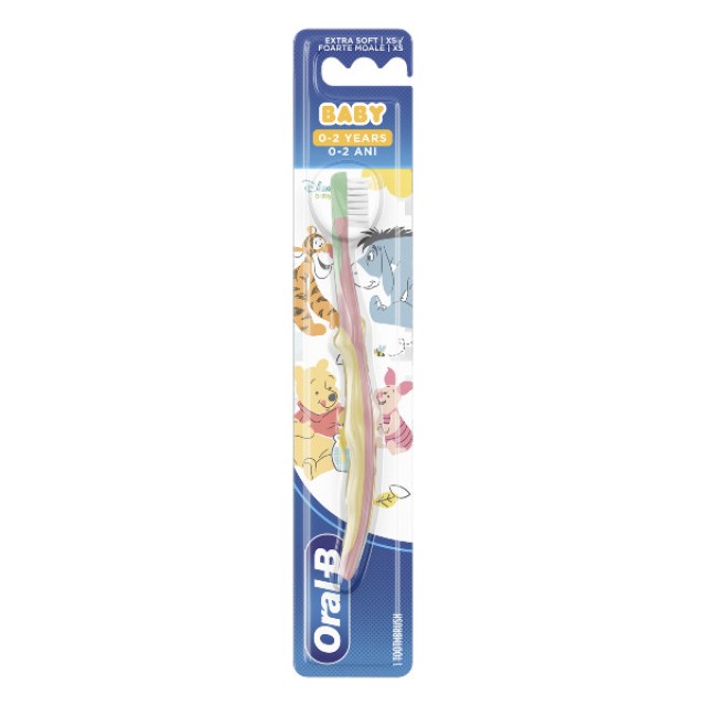 Oral-B Baby Toothbrush Winnie The Pooh Extra Soft 1 τεμάχιο