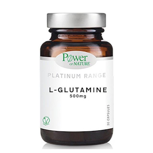 Power Health Platinum Range L-Glutamine 500mg 30 κάψουλες