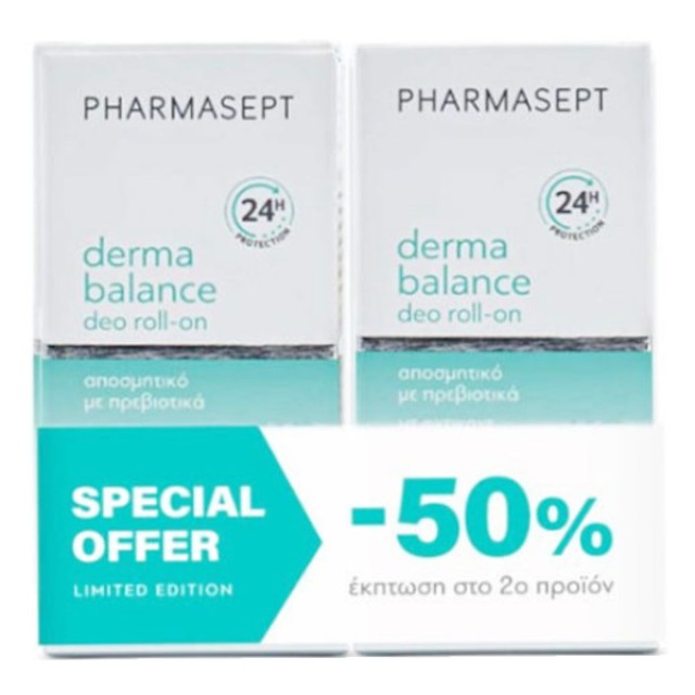 Pharmasept Derma Balance Deo Roll-On 2x50ml