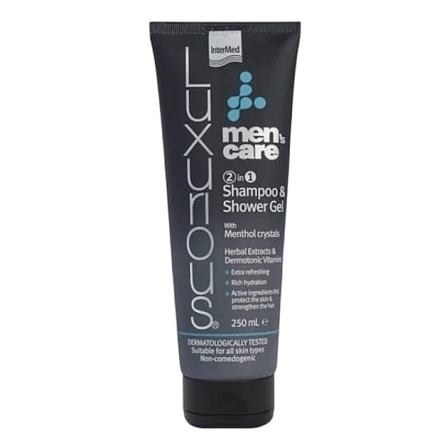Intermed Luxurious Men’s Care 2 in 1 Shampoo and Shower Gel 250ml