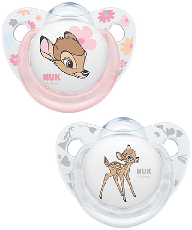 Nuk Disney Classics Trendline Σιλικόνης Bambi 0-6m 1τμχ