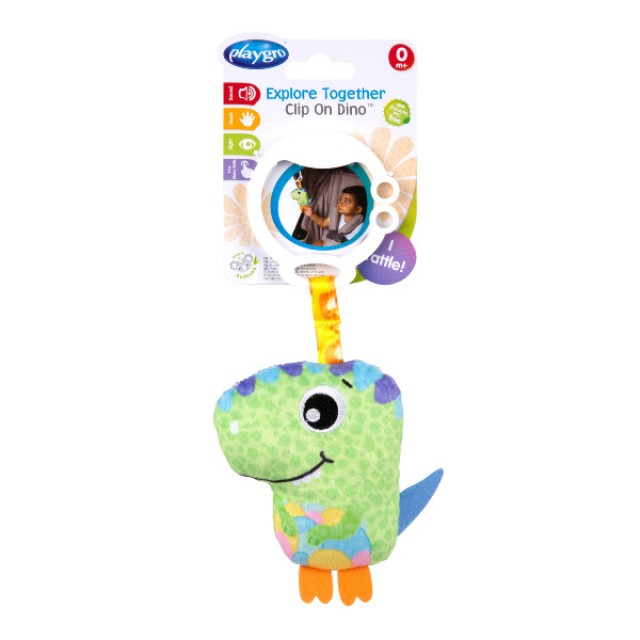 Playgro Explore Together Clip On Dino 0m+