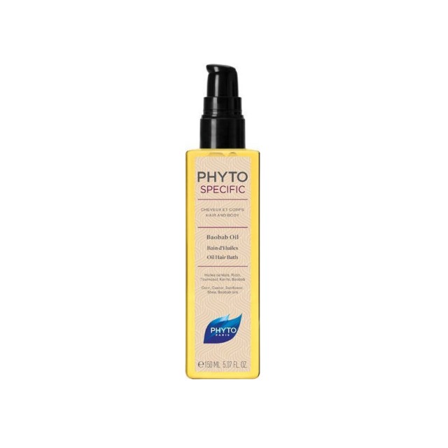 Phyto Specific Baobab Oil Hair Bath, Hair Oil With Castor Oil 150ml