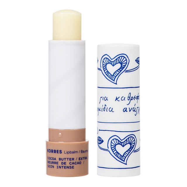 Korres Lipbalm Βούτυρο Κακάο Εντατική Φροντίδα 4.5g