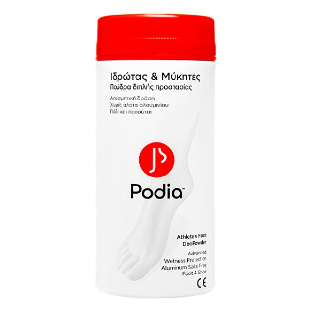 Podia Athlete's Foot Sweat and Fungus Protection Powder 100g