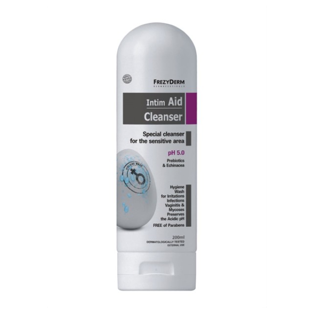 Frezyderm Intim Aid Cleanser Sensitive Area Cleanser 200ml