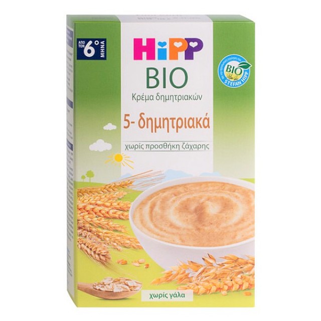 Hipp Baby Cream 5 Cereals 6m+ 200g