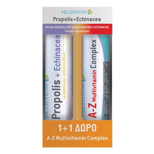 Helenvita Propolis+Echinacea 20 effervescent tablets & AZ Multivitamin Complex 20 effervescent tablets
