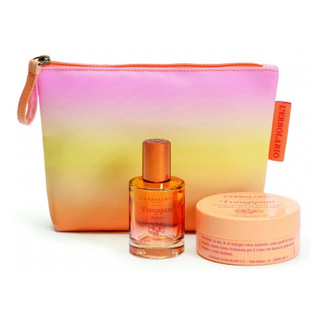 L'Erbolario Frangipani Beauty Pochette Dolci Attimi Άρωμα 30ml & Αρωματική Κρέμα Σώματος 75ml