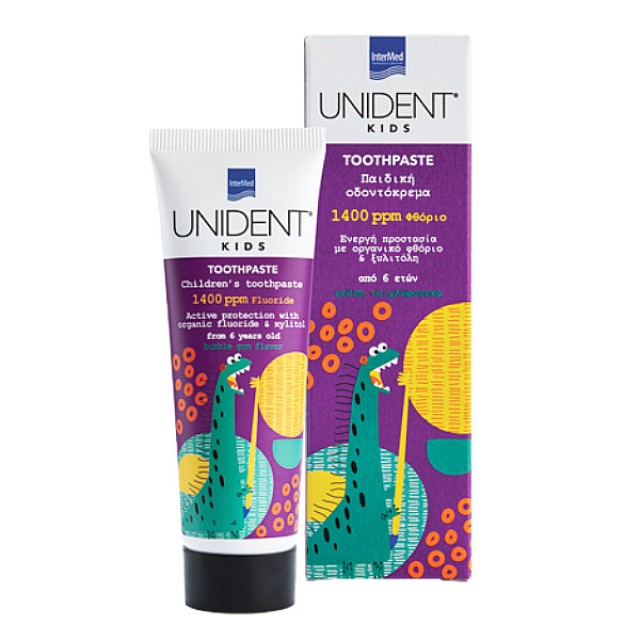 Intermed Unident Kids Toothpaste 1400ppm 50ml