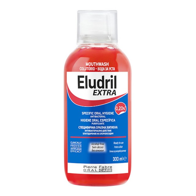 Eludril Extra Mouthwash 300ml