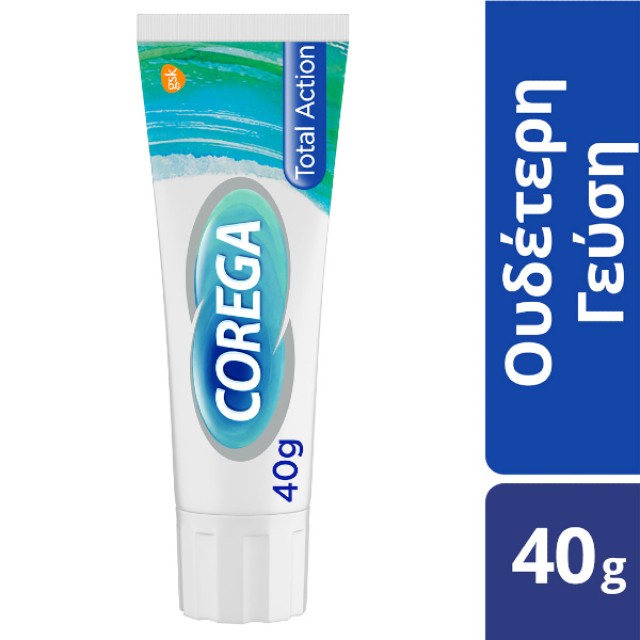 Corega Total Action Στερεωτική Κρέμα για Τεχνητή Οδοντοστοιχία 40g