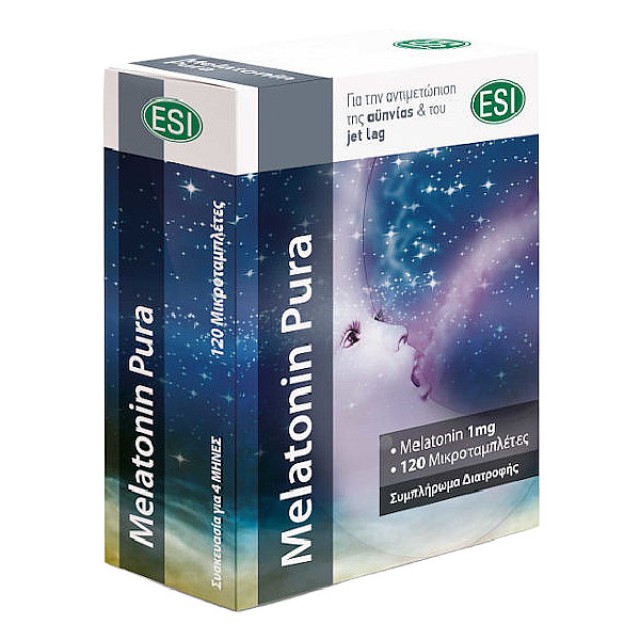 Esi Melatonin Pura 1mg 120 μικροταμπλέτες