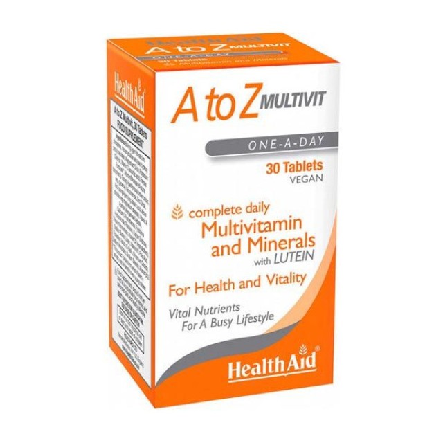 Health Aid A to Z Multivit One A Day 30 capsules