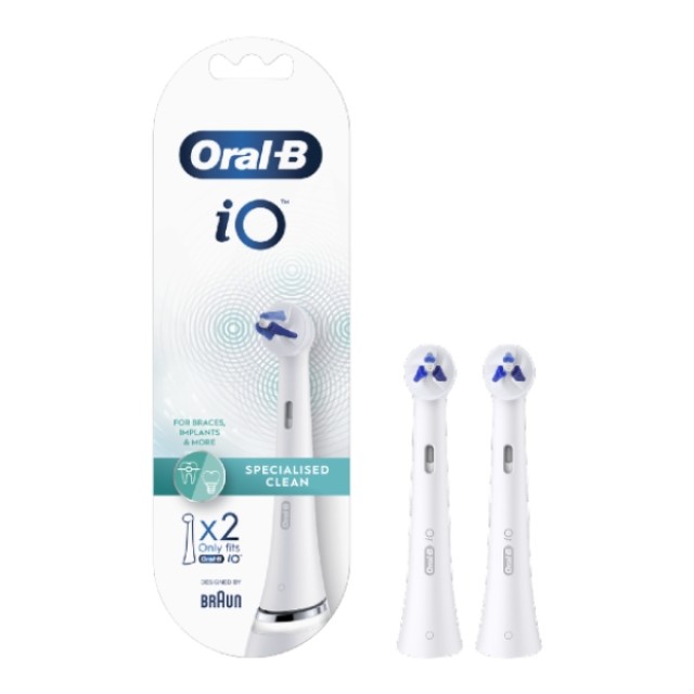 Oral-B iO Specialised Clean Κεφαλές Βουρτσίσματος 2 τεμάχια