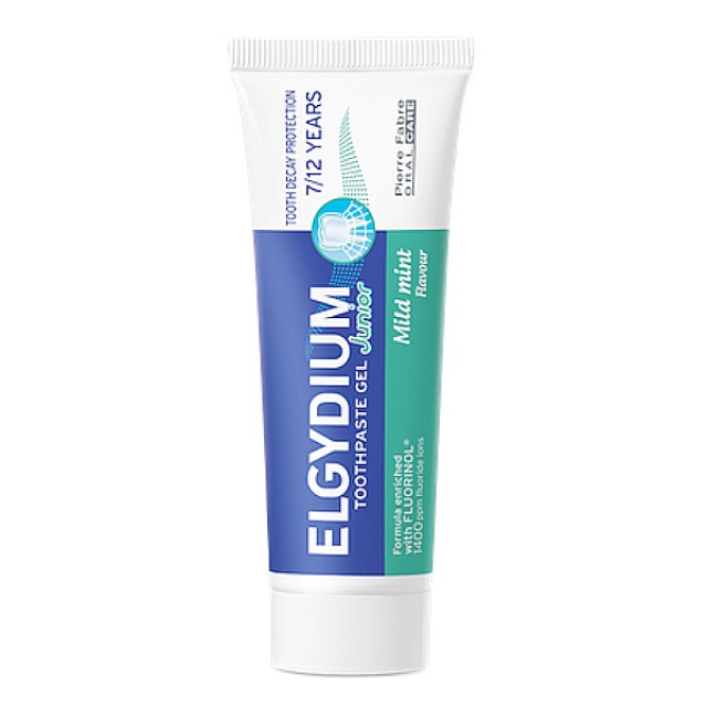 Elgydium Junior Mild Mint Children's Toothpaste with Sweet Mint flavor 50ml