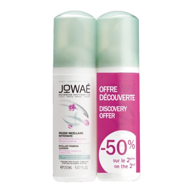 Jowae Mousse Micellaire Αφρός Καθαρισμού Πακέτο Προσφοράς 2x150ml