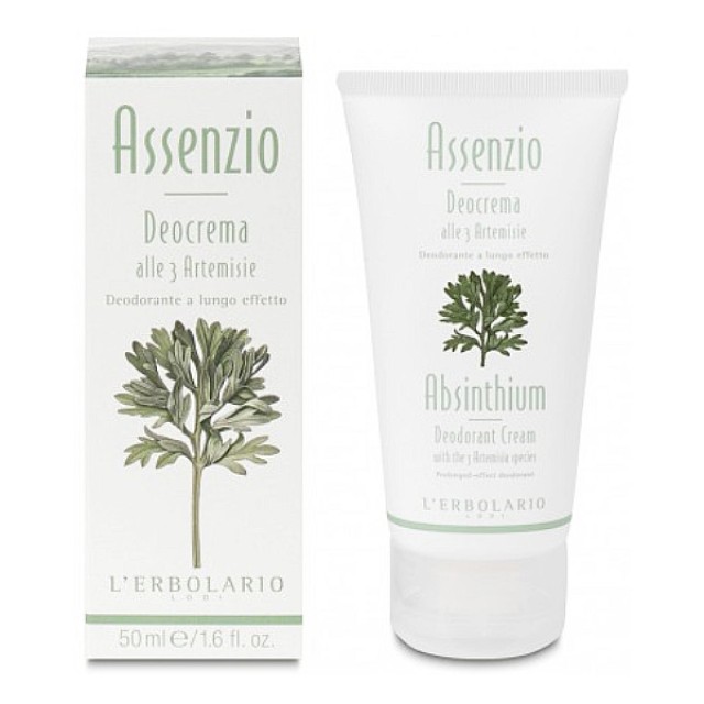 L'Erbolario Assenzio Deodorant Cream 50ml