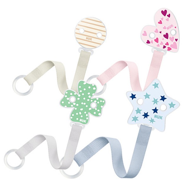 Nuk Soother Band Διάφορα Σχέδια 1 τεμάχιο