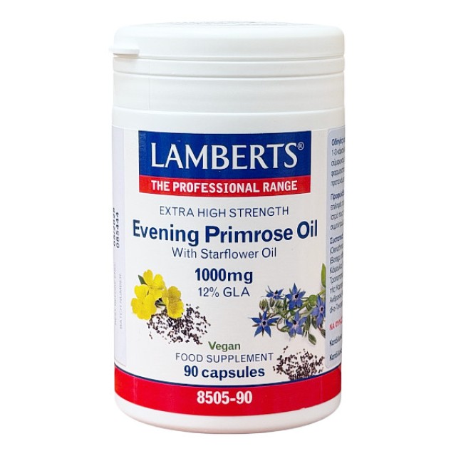 Lamberts Evening Primrose Oil with Starflower Oil 1000mg 90 κάψουλες